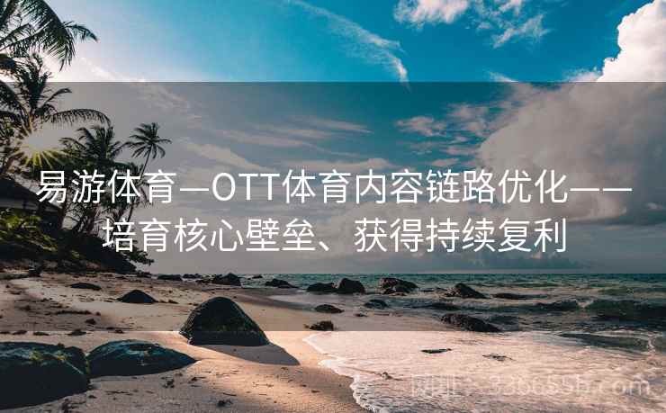 易游体育—OTT体育内容链路优化——培育核心壁垒、获得持续复利 易游体育—OTT体育内容链路优化——培育核心壁垒、获得持续复利