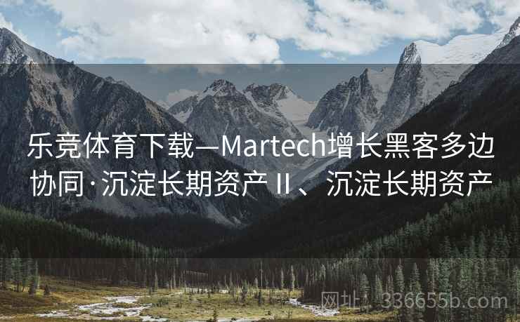 乐竞体育下载—Martech增长黑客多边协同·沉淀长期资产Ⅱ、沉淀长期资产 乐竞体育下载—Martech增长黑客多边协同·沉淀长期资产Ⅱ、沉淀长期资产