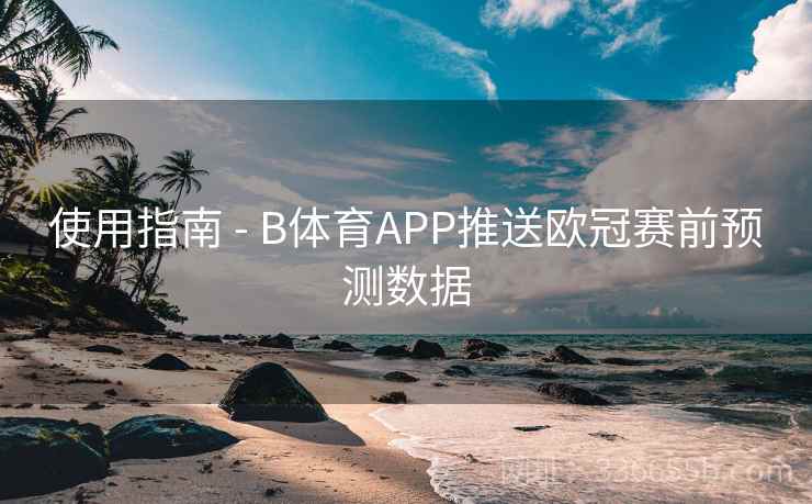 使用指南 - B体育APP推送欧冠赛前预测数据